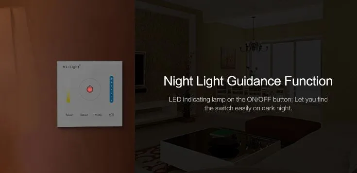 MiBoxer P2 LED Fernbedienung Smart Panel Controller(color temperature) – Bild 7