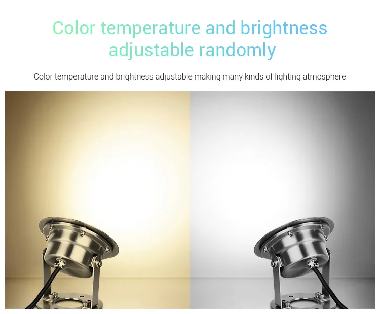 MiBoxer UW03 LED LoRa (433MHZ) Poolleuchte 9W RGB-WW (RGB-CCT) – Bild 7