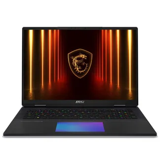 MSI Titan 18 HX AI A2XWJG-656 Intel Core Ultra 9 285HX Laptop 45,7 cm (18″) UHD+ 64 GB DDR5-SDRAM 6 TB SSD NVIDIA GeForce RTX 5090 Wi-Fi 7 (802.11be) Windows 11 Pro Schwarz MSI Titan 18 HX AI A2XWJG-656 Intel Core Ultra 9 285HX Laptop 45,7 cm (18″) UHD+ 64 GB DDR5-SDRAM 6 TB SSD NVIDIA GeForce RTX 5090 Wi-Fi 7 (802.11be) Windows 11 Pro Schwarz