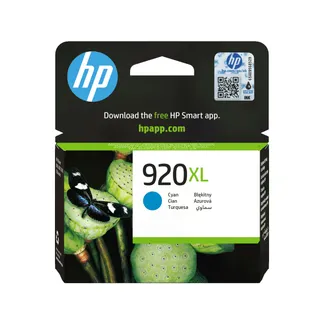 HP 920XL Cyan Original Druckerpatrone mit hoher Reichweite HP 920XL Cyan Original Druckerpatrone mit hoher Reichweite