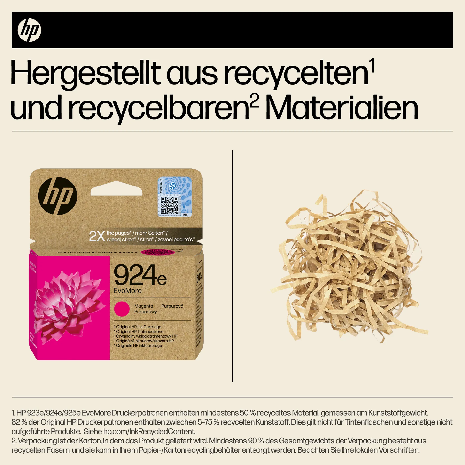 HP 924e EvoMore Magenta Original Druckerpatrone – Bild 3