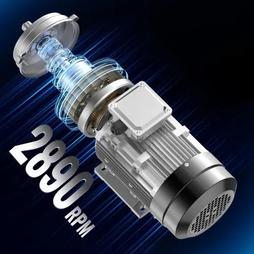 VEVOR 2,2 kW Elektromotor 2890 U/min, AC 400 V 4,7 A, 90 l, B3-Rahmen, Luftkompressormotor 3-phasig, 24 mm Keilwelle, Rechts-/Linkslauf für landwirtschaftliche Maschinen und allgemeine Geräte – Bild 7