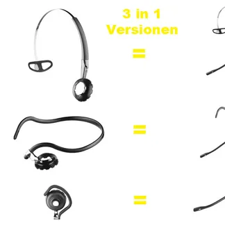 Jabra BIZ 2400 II Headset Mono *Ultra NC* QD 3-in-1 Jabra BIZ 2400 II Headset Mono *Ultra NC* QD 3-in-1