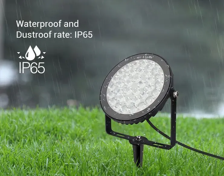 MiBoxer FUTC03 LED Garten Lampe 15W RGB-WW (RGB-CCT) mit Funk und WLAN IP65 230V – Bild 8
