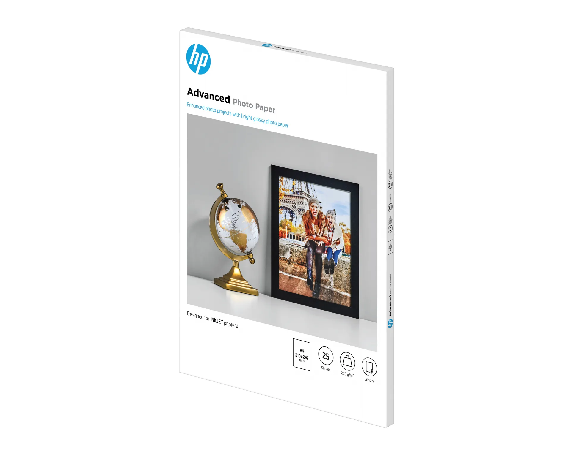 HP Advanced Fotopapier, glänzend, 250 g/m2, A4 (210 x 297 mm), 25 Blatt – Bild 6