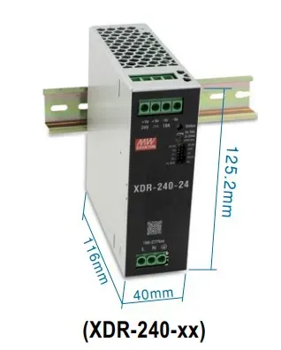 MEAN WELL Netzteil – 48V 240W Hutschiene MEAN WELL Netzteil – 48V 240W Hutschiene