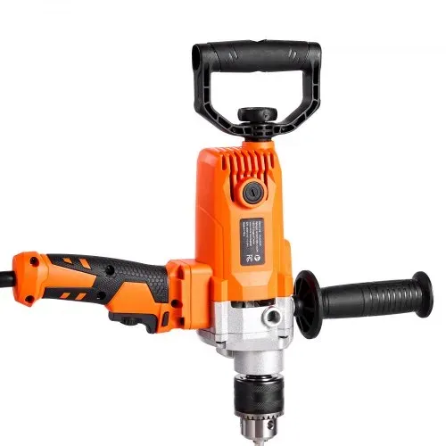 VEVOR elektrische Bohrmaschine 15,89 mm 1200 W mit Mixer Bohrmaschinenmischer Set 750 U/min 3,2 A Mischbohrmaschine mit D-Griff zum Bohren & Mischen Handbetonmischer für Futter Zement – Bild 9