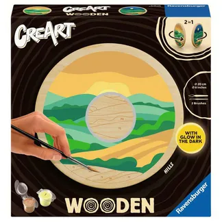 CreArt Wooden – Hügel, Malen CreArt Wooden – Hügel, Malen
