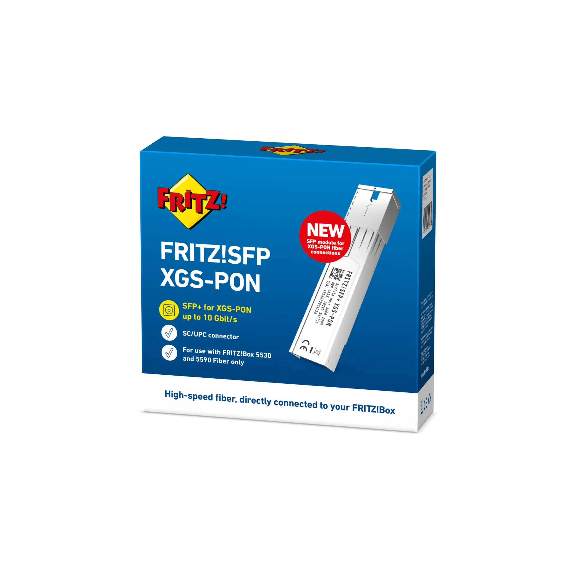 FRITZ! SFP XGS-PON Netzwerk-Transceiver-Modul Faseroptik 10000 Mbit/s – Bild 3