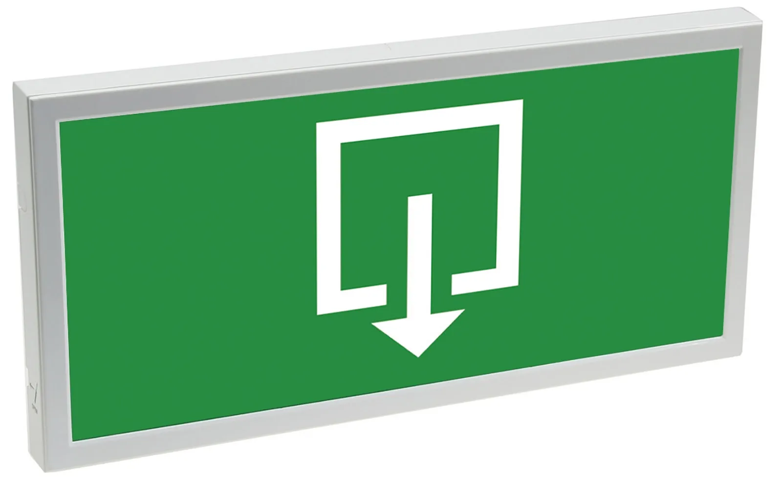 LED Fluchtwegleuchte „NL-W2“ 30 LEDs Erkennungsw. 25m,Wandmontage, 27mm flach LED Fluchtwegleuchte „NL-W2“ 30 LEDs Erkennungsw. 25m,Wandmontage, 27mm flach