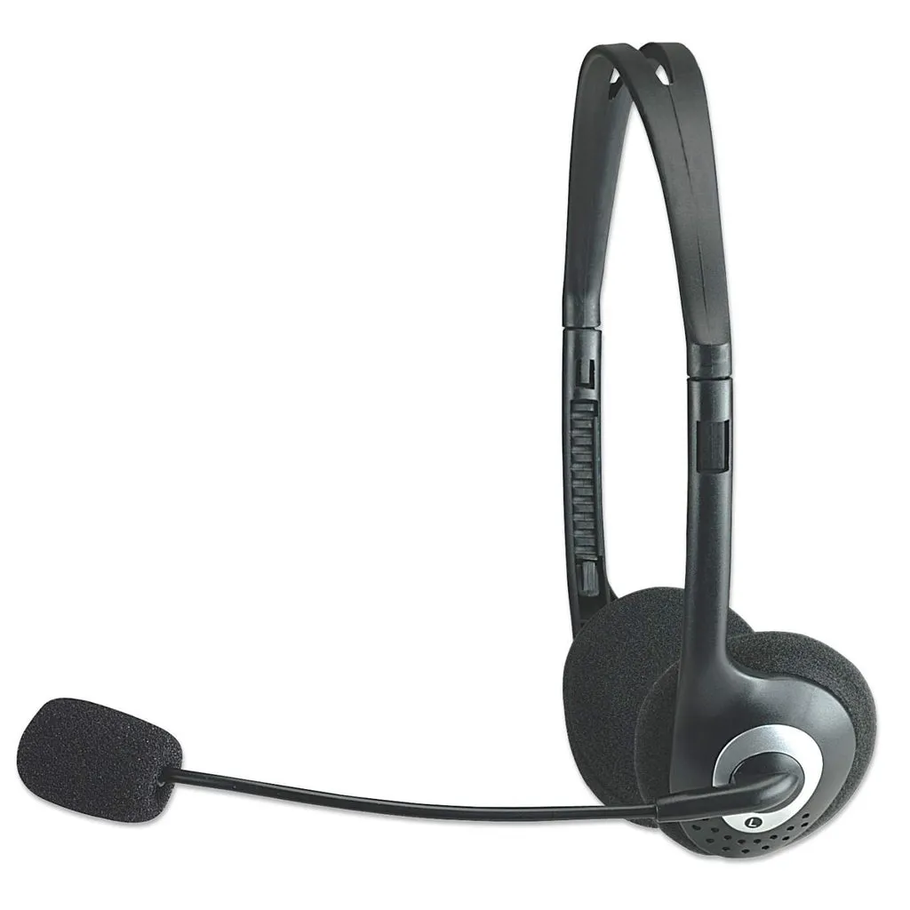 Manhattan Stereoheadset, Federleichtes Design, integriertes Mikrofon, Lautstärkeregler im Kabel integriert – Bild 3