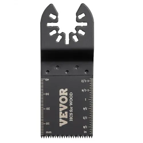 VEVOR 100x Multitool Sägeblätter Oszillierendes Zubehör Set HCS+Edelstahl Multitool Segmentsägeblatt 1-3/8 Zoll Multifunktionswerkzeug Zubehör Set 45-47 HRC – Bild 8
