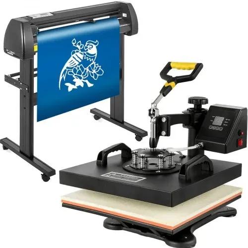 VEVOR 5 In 1 Hitzepresse 711,2 mm Vinyl Schneideplotter Schrittmotor 38x38cm – Bild 8