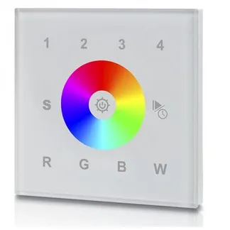 Synergy 21 LED Serie EOS 03 DMX512 RGB-W Wandtaster weiss +WiFi Synergy 21 LED Serie EOS 03 DMX512 RGB-W Wandtaster weiss +WiFi