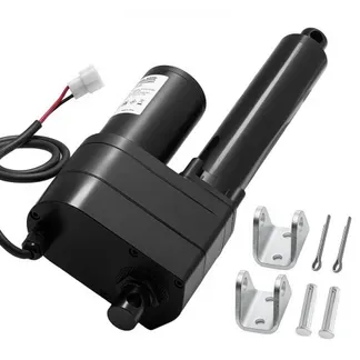 VEVOR 12-V-Linearantrieb, 150 mm Hub, 9000 N, Linear Actuator, IP65, wasserdicht, 5 mm/s, Lineartechnik-Aktuatoren mit Montagehalterungen für Industriemaschinenbehälter, schwere Hebesysteme VEVOR 12-V-Linearantrieb, 150 mm Hub, 9000 N, Linear Actuator, IP65, wasserdicht, 5 mm/s, Lineartechnik-Aktuatoren mit Montagehalterungen für Industriemaschinenbehälter, schwere Hebesysteme
