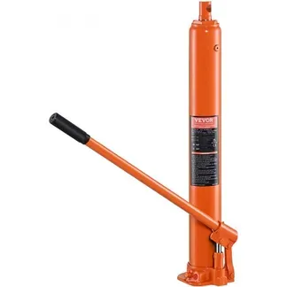 VEVOR Hydraulischer Langer Ram-Wagenheber, 4 t Motorhebezylinder mit Einzelkolbenpumpe & Flacher Basis, Hydraulischer Auto-Flaschenheber für Motorhebebühnen, Garagen-/Ladenkrane, Bauernhof usw VEVOR Hydraulischer Langer Ram-Wagenheber, 4 t Motorhebezylinder mit Einzelkolbenpumpe & Flacher Basis, Hydraulischer Auto-Flaschenheber für Motorhebebühnen, Garagen-/Ladenkrane, Bauernhof usw