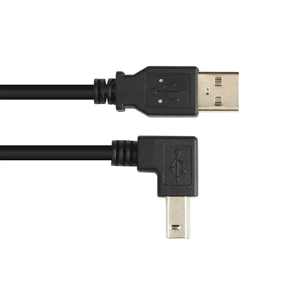 Techly 0.5m USB 2.0 A/B M USB Kabel 0,5 m USB A USB B Schwarz – Bild 3