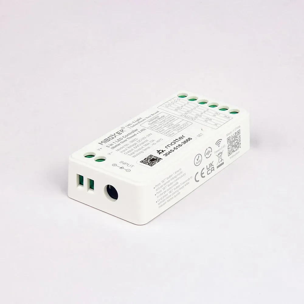 Synergy 21 LED Controller Matter-Serie 5in1 (Single Colour/CCT(dual white)/RGB/RGB-W/RGB+CCT) Matter Over Thread+2.4GHz IP20 *Milight/Miboxer* – Bild 3