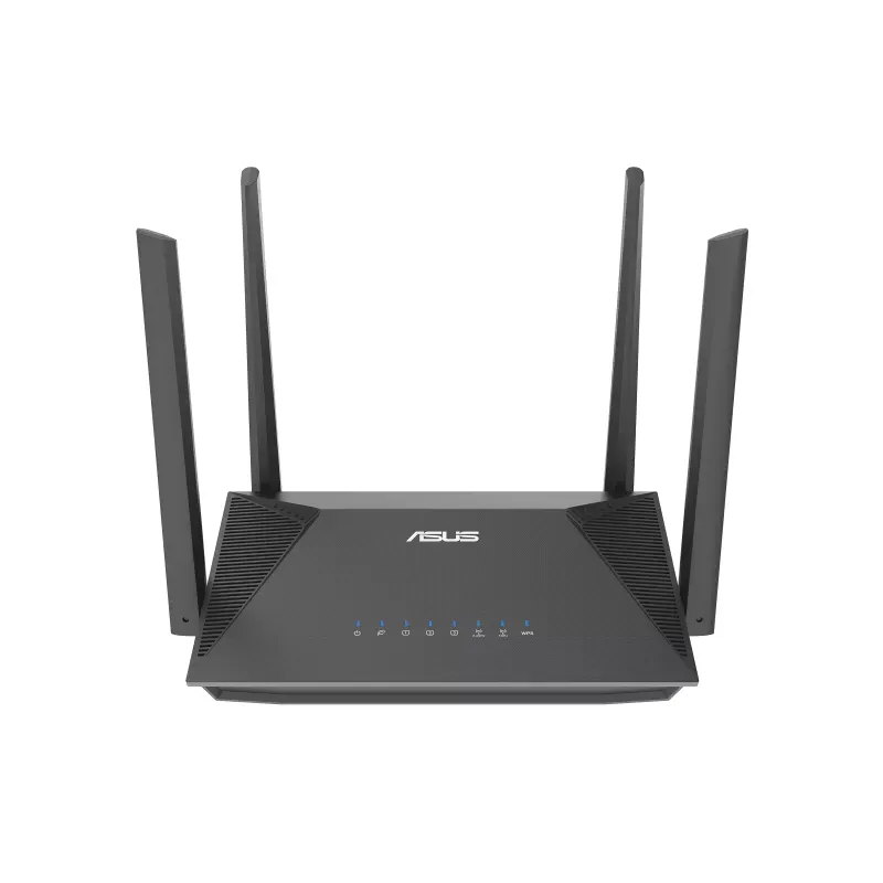 ASUS RT-AX52 AX1800 AiMesh WLAN-Router Gigabit Ethernet Dual-Band (2,4 GHz/5 GHz) Schwarz ASUS RT-AX52 AX1800 AiMesh WLAN-Router Gigabit Ethernet Dual-Band (2,4 GHz/5 GHz) Schwarz