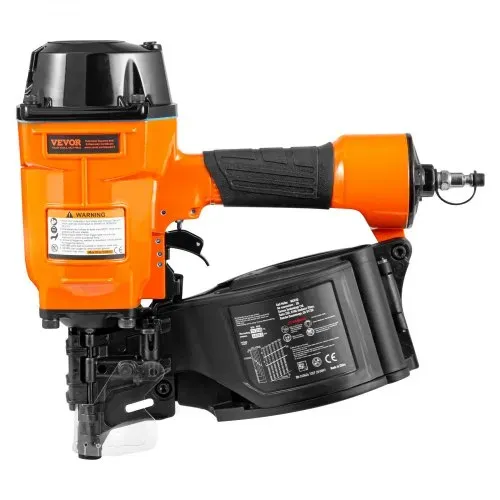 VEVOR Coil-Verkleidungsnagler MCN70, 1-3/4" bis 2-3/4" 15 Grad pneumatischer Verkleidungsnagler, 70-120PSI Luft-Coil-Verkleidungsnagler für Paletten, Kisten, Rahmen, Verkleidungen und Zäune – Bild 10