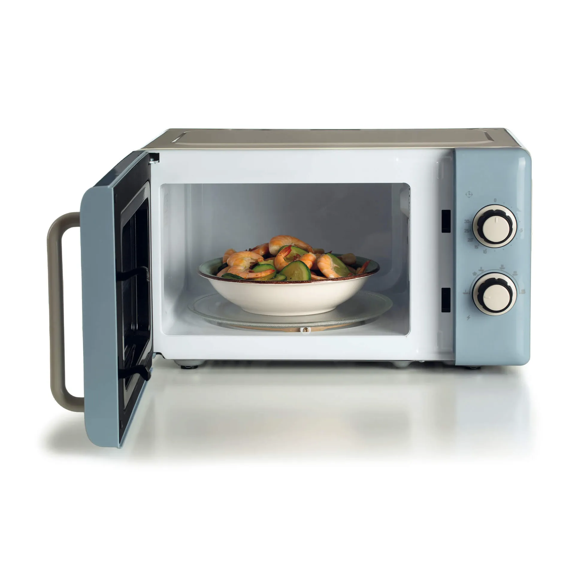 Ariete Vintage Line 3960/05 Hellblau Solo-Mikrowelle Arbeitsplatte 20 l 800 W – Bild 3