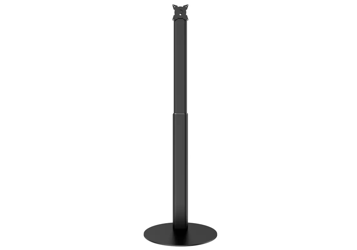 VESA Standfuß Halterung höhenverstellbar für Tablet, Display, Monitor 7,5cm/10cm, schwarz VESA Standfuß Halterung höhenverstellbar für Tablet, Display, Monitor 7,5cm/10cm, schwarz