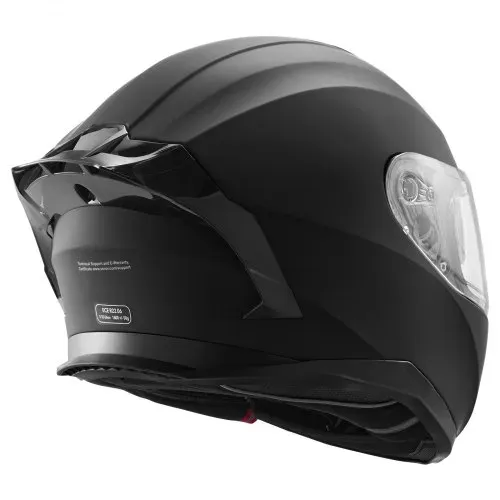 VEVOR Motorradhelm, Integralhelm, Smart Street ABS & High Density Helm mit Wechselglas, ECE-geprüfter bequemer Motocross-Helm, passend für Jugendliche & Erwachsene – Bild 9