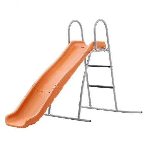 VEVOR Wasserrutsche Freistehend 165 cm Gartenrutsche für Kinder, Poolrutsche mit Integriertem, Verstellbarem Sprinkler, Kletterleiter und Bodenschutzmatte, Kinderrutsche aus Metall und Kunststoff – Bild 9