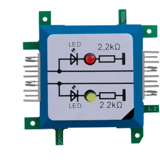 ALLNET Brick’R’knowledge LED dual auf Masse rot & gelb Signal durchverbunden ALLNET Brick’R’knowledge LED dual auf Masse rot & gelb Signal durchverbunden