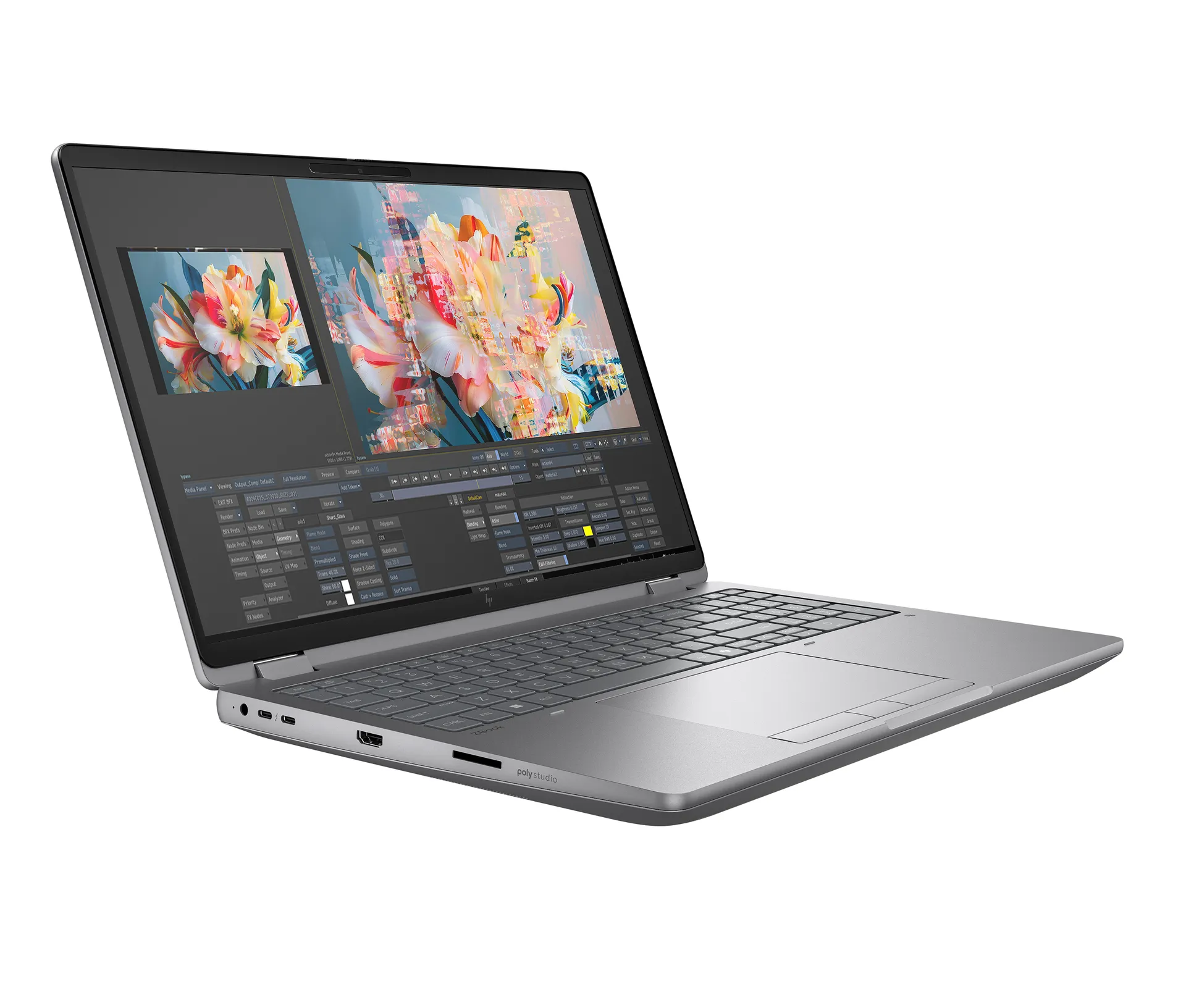 HP ZBook Fury G1i Intel Core Ultra 7 255HX 40,6 cm (16") WUXGA 32 GB DDR5-SDRAM 1 TB SSD NVIDIA RTX PRO 1000 Blackwell Wi-Fi 7 (802.11be) Windows 11 Pro AI Workstation, AI PC Silber – Bild 2