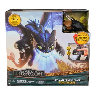 How to train your dragon Drachenzähmen leicht gemacht – Plasma Blast Ohnezahn, 51cm lange Drachenfigur mit Licht- und Soundeffekten How to train your dragon Drachenzähmen leicht gemacht – Plasma Blast Ohnezahn, 51cm lange Drachenfigur mit Licht- und Soundeffekten