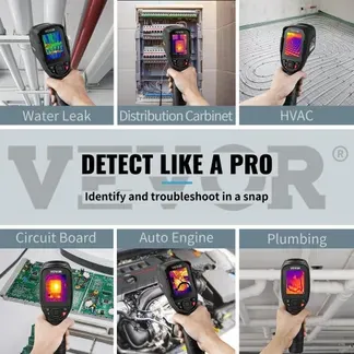 VEVOR Handheld Wärmebildkamera 240×180 IR-Auflösung Infrarotkamera Thermometer 40mK Thermografie Kamera -20-550°C Thermokamera Identifizierung von Wilden Tiere Elektrisch Hotspots Fehlenden Isolierung VEVOR Handheld Wärmebildkamera 240×180 IR-Auflösung Infrarotkamera Thermometer 40mK Thermografie Kamera -20-550°C Thermokamera Identifizierung von Wilden Tiere Elektrisch Hotspots Fehlenden Isolierung