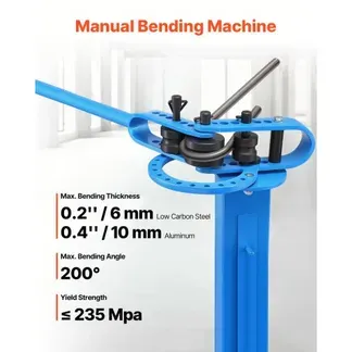 VEVOR Rohrbieger, Rohrbiegegerät mit max. 50,8 mm Außendurchmesser & 14 Biegematrizen, 200° Rohrbiegewerkzeug für Kupfer-, Aluminium- & Eisenrohre, HVAC-, Klimaanlagen-, Kühlschrank- & Autoreparatur VEVOR Rohrbieger, Rohrbiegegerät mit max. 50,8 mm Außendurchmesser & 14 Biegematrizen, 200° Rohrbiegewerkzeug für Kupfer-, Aluminium- & Eisenrohre, HVAC-, Klimaanlagen-, Kühlschrank- & Autoreparatur