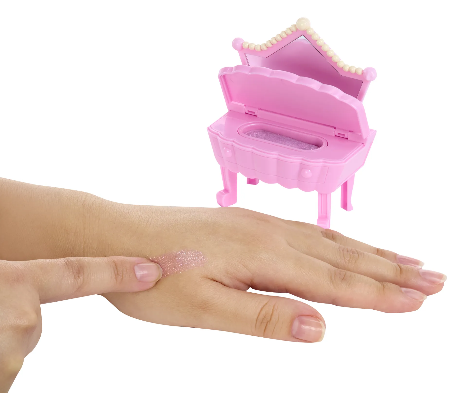 MGA Entertainment Yummiland Beauty Bag Playset + Lip Gloss Doll - Cupcake Beauty Bag – Bild 5