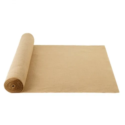 VEVOR Jute Stoff, Sackleinen-Stoffrolle, 50×50 hochdichte breite natürliche Sackleinen-Stoffrollen, 1016mmx45,7m, für Dekoration, Handwerk, Hochzeit, Gartenarbeit, Pflanzen- & Baumwinterabdeckung VEVOR Jute Stoff, Sackleinen-Stoffrolle, 50×50 hochdichte breite natürliche Sackleinen-Stoffrollen, 1016mmx45,7m, für Dekoration, Handwerk, Hochzeit, Gartenarbeit, Pflanzen- & Baumwinterabdeckung