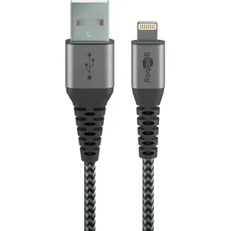 USB 2.0 Adapterkabel, USB-A Stecker > Lightning Stecker USB 2.0 Adapterkabel, USB-A Stecker > Lightning Stecker