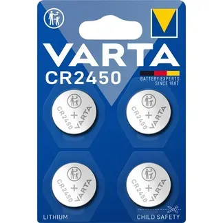 Lithium Coin Knopfzelle CR2450, Batterie Lithium Coin Knopfzelle CR2450, Batterie