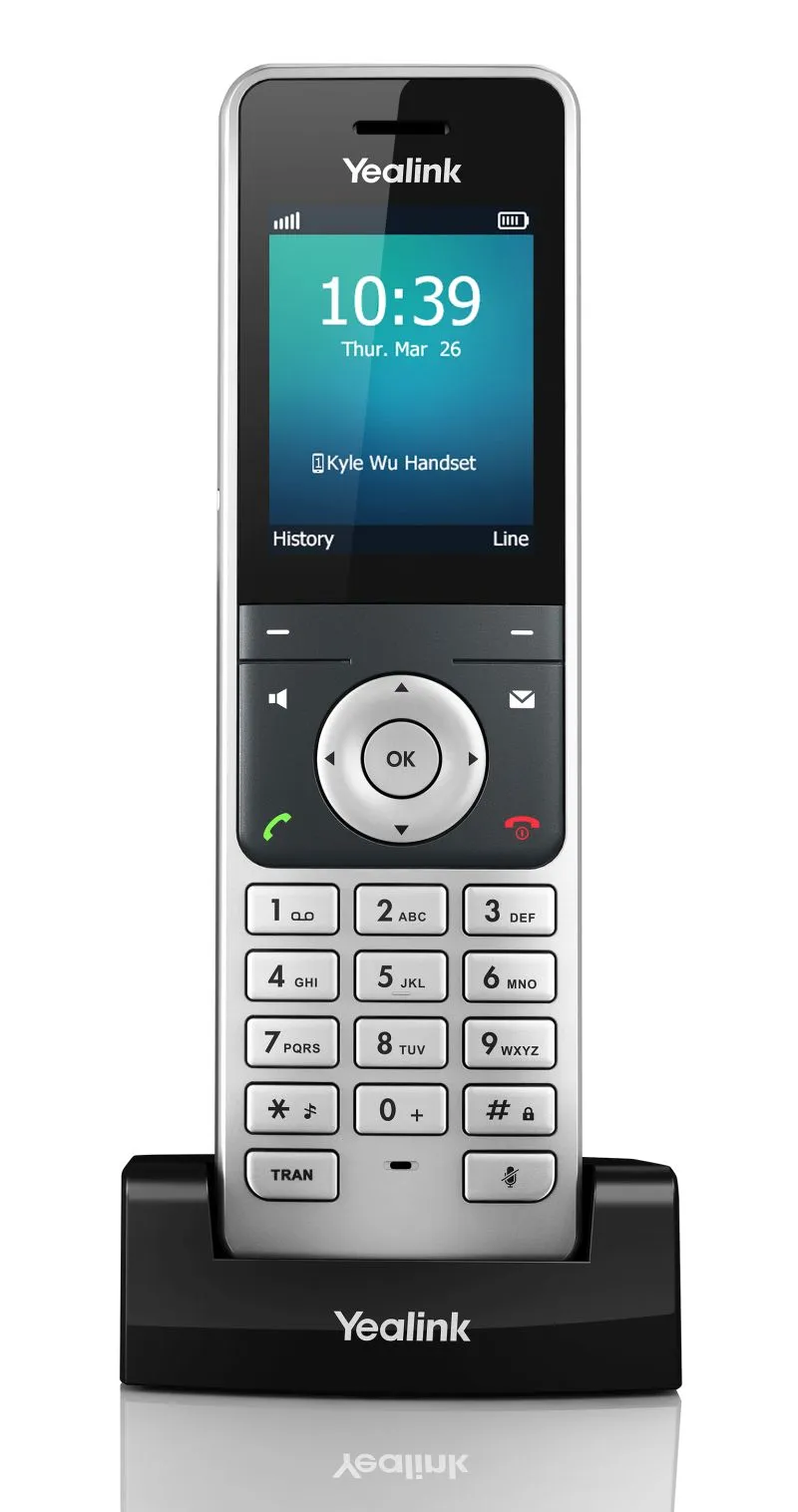 Yealink SIP DECT Telefon SIP-W56H zbh. Handset – Bild 2