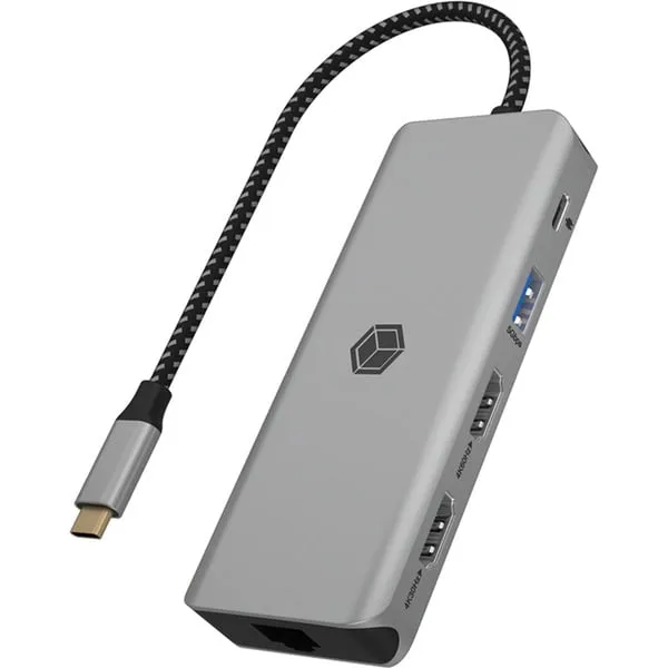 ICY BOX IB-DK4012-CPD, 9 in 1 USB Type-C® Notebook DockingStation, 2x HDMI ICY BOX IB-DK4012-CPD, 9 in 1 USB Type-C® Notebook DockingStation, 2x HDMI