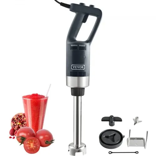 VEVOR Pürriermixer Elektrische Stabmixer 750 W, Hochleistungs-Pürierstab Einstellbare Drehzahlen, Edelstahl Mehrzweck Stabmixer 660 mm Abnehmbarer Rührstab, inkl. Wandhaken & Ersatzklingenkopf VEVOR Pürriermixer Elektrische Stabmixer 750 W, Hochleistungs-Pürierstab Einstellbare Drehzahlen, Edelstahl Mehrzweck Stabmixer 660 mm Abnehmbarer Rührstab, inkl. Wandhaken & Ersatzklingenkopf