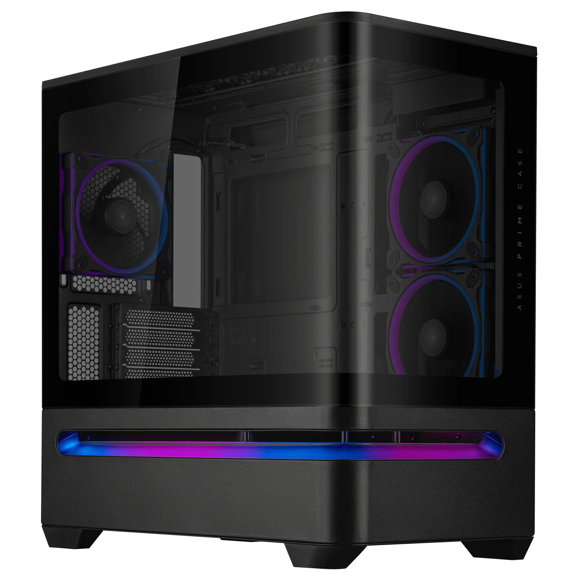 ASUS PRIME AP202 ARGB Midi Tower Schwarz – Bild 2