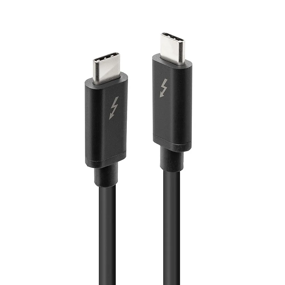 Lindy 41557 Thunderbolt-Kabel 2 m 20 Gbit/s Schwarz Lindy 41557 Thunderbolt-Kabel 2 m 20 Gbit/s Schwarz