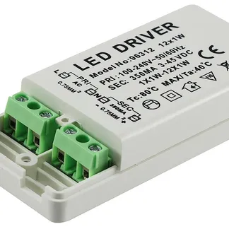 LED-Trafo KS-12E 12W, 3-45V= Ein 220-240V, Aus 350mA Konstantstrom LED-Trafo KS-12E 12W, 3-45V= Ein 220-240V, Aus 350mA Konstantstrom