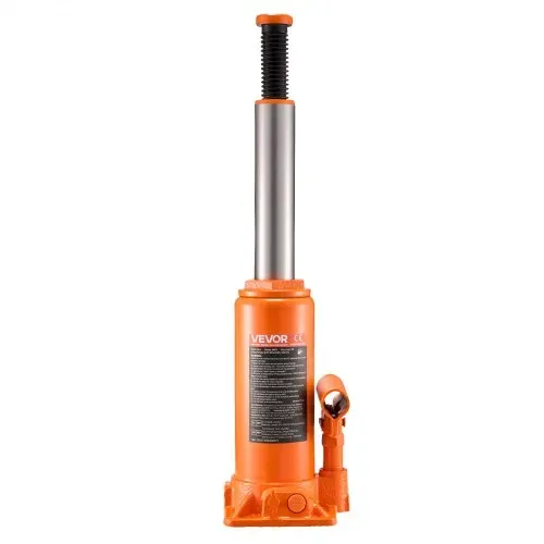 VEVOR hydraulischer Flaschenheber mit 10 t Kapazität, 235–470 mm Hubbereich, Flaschenwagenheber mit Schweißsystem für Auto Pickup SUV Autoreparatur, Stempelwagenheber Orange Wagenheber Hochleistung – Bild 8