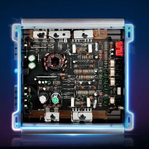 VEVOR Autoverstärker 2-Kanal, Endstufe Klasse AB Überbrückbar, Max. 2 x 300 W an 4 Ohm / 2 x 600 W an 2 Ohm, Hochleistungsverstärker für SUVs Pickups Geländewagen Mehrkanal-Audioverstärker – Bild 7