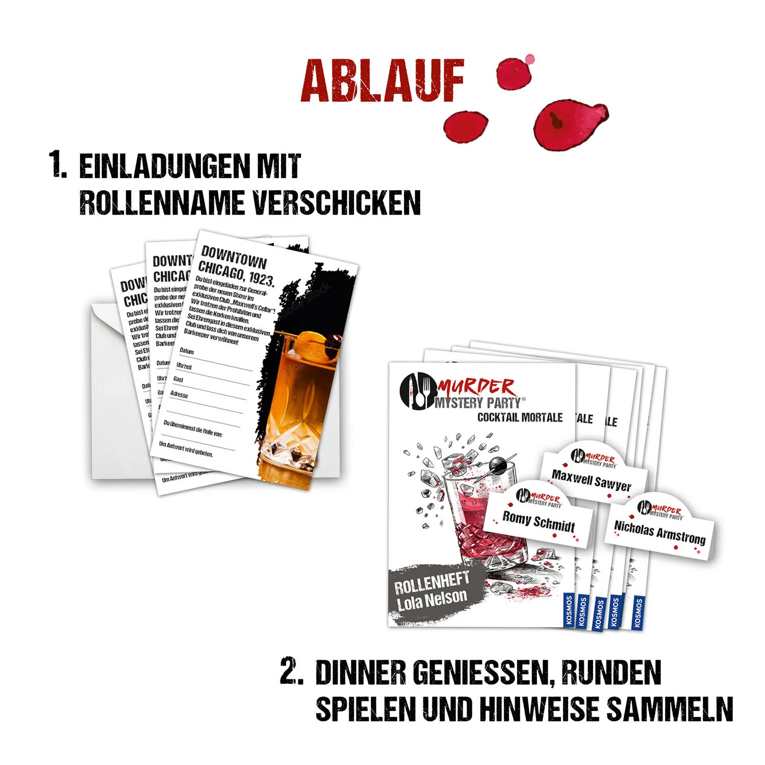 Kosmos 47856004 Brettspiel 180 min Kartenspiel Rollenspiele – Bild 5