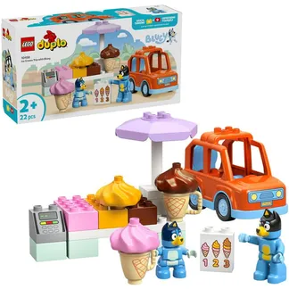 10458 DUPLO Bluey Ausflug zur Eisdiele mit Bluey, Konstruktionsspielzeug 10458 DUPLO Bluey Ausflug zur Eisdiele mit Bluey, Konstruktionsspielzeug