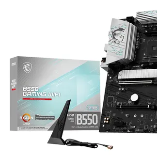 MSI B550 GAMING WIFI Motherboard AMD B550 Sockel AM4 ATX MSI B550 GAMING WIFI Motherboard AMD B550 Sockel AM4 ATX