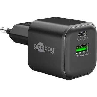 20 W USB-C PD GaN Dual-Schnellladegerät Nano 20 W USB-C PD GaN Dual-Schnellladegerät Nano
