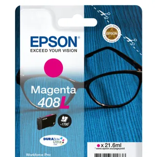 Epson Singlepack Magenta 408L DURABrite Ultra Ink Epson Singlepack Magenta 408L DURABrite Ultra Ink